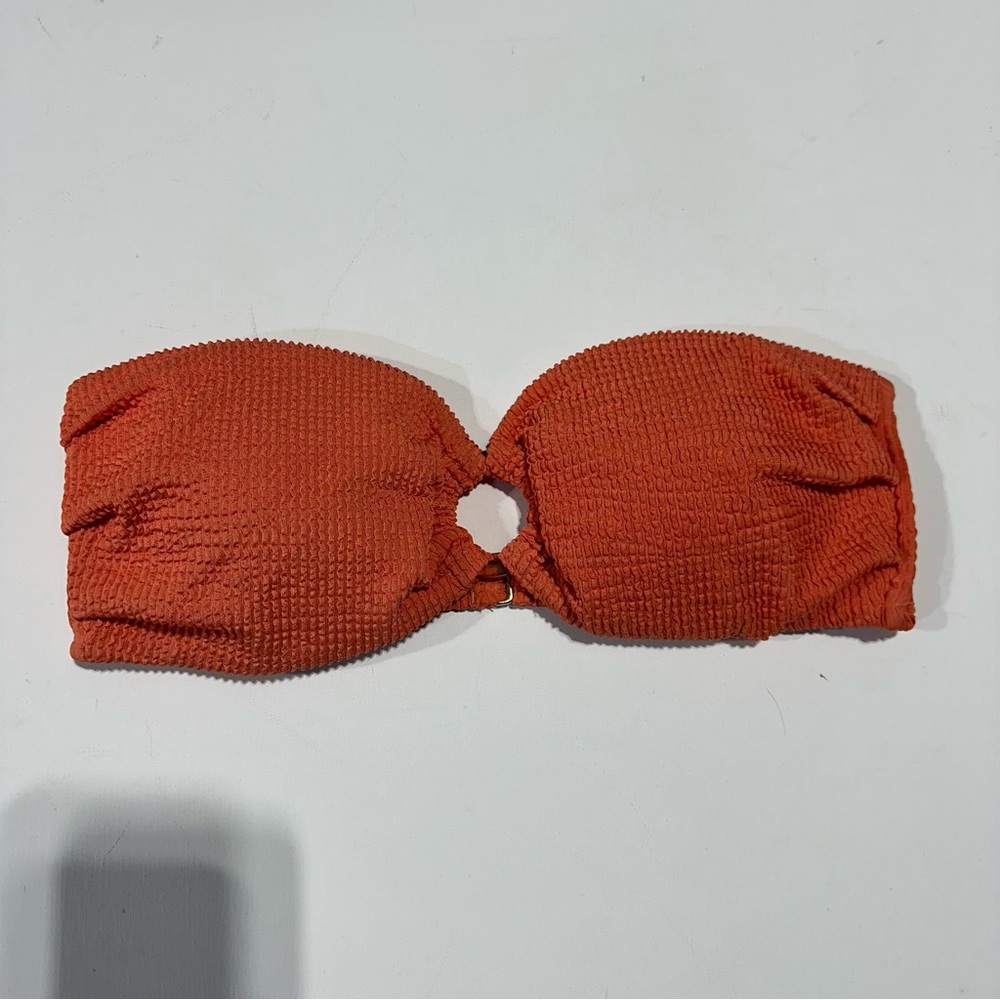 Time and tru coral colored bikini top size L